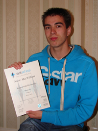 Nicol MacWilliam, Grade 5 with Distinction